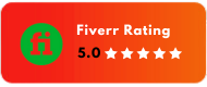 Fiverr Rating pink 1